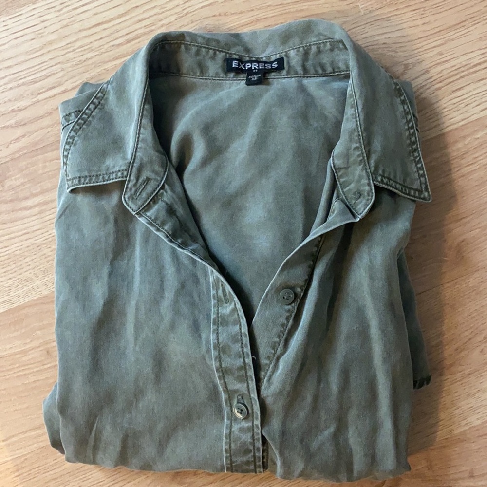 Express shirt dress
